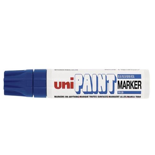 UNI PAINT MARKER, BLUE COLOR - Seet Office Supplies Malaysia