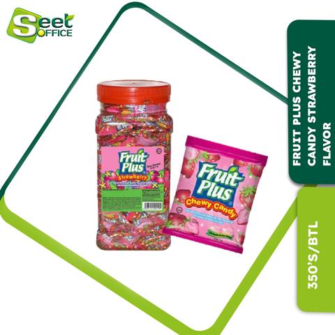 FRUIT PLUS CHEWY CANDY STRAWBERRY FLAVOR 350'S/BTL - Seet Office ...